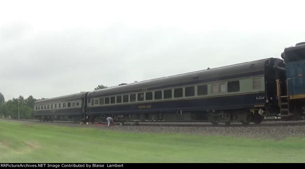 CSX geometry train on the EVWR